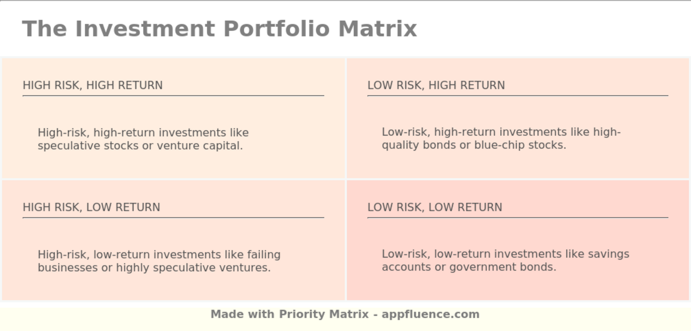 Investment Portfolio Matrix [Free download]