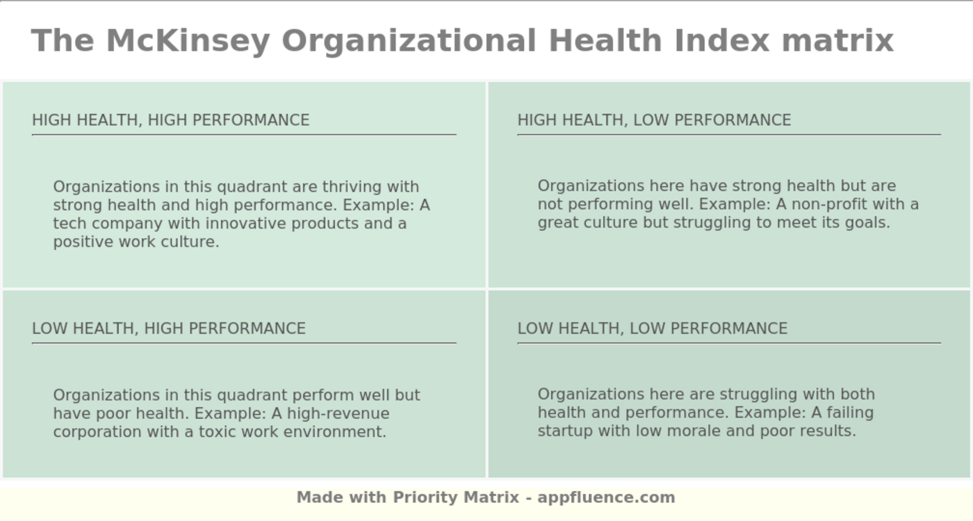 McKinsey Organizational Health Index [Free download]